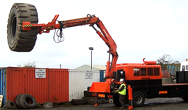 Crane Mounted Tyre Handler 3705